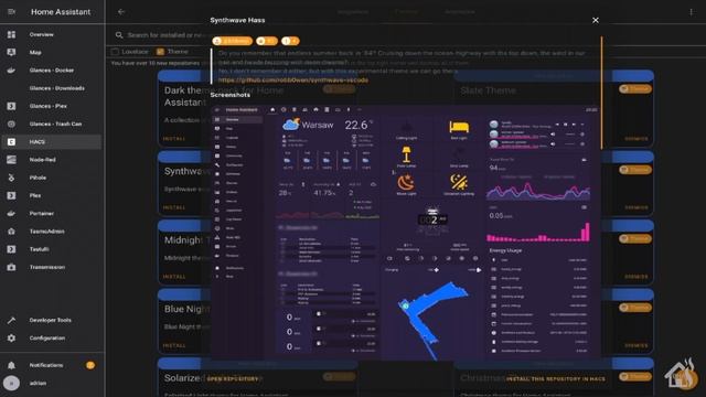 Themes & Dark Mode in Home Assistant!! смотреть онлайн