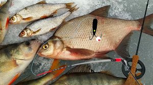 Универсальный чёртик собирает любую рыбу !