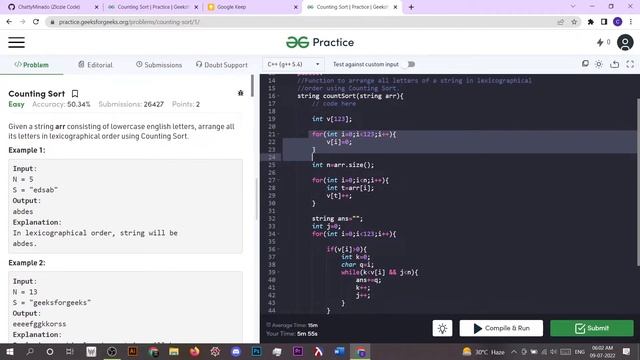 Counting Sort in CPP #ZlozieCode #code #cpp #Countingsort #code #zlozie смотреть онлайн