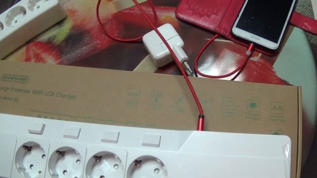 Сетевой фильтр с USB разъёмом из Китая. смотреть онлайн