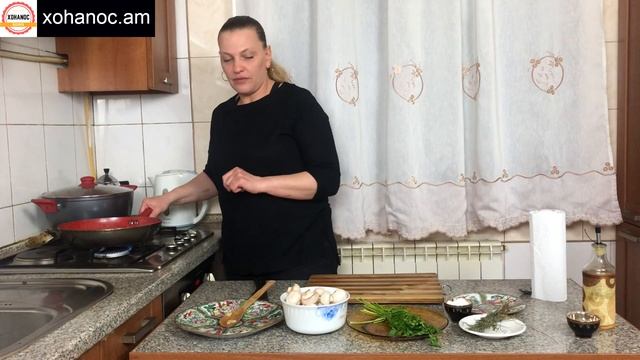 Ինչպես պատրաստել սնկով շատ համեղ կրեմ-ապուր  Грибной крем-суп  Cream Of Mushroom Soup  Xohanoc.am