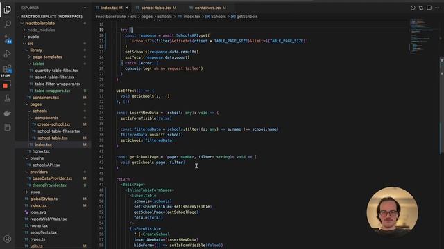 Building a React & Django app | Part 22 | Cleaning our styles, themes, and making our form inline смотреть онлайн