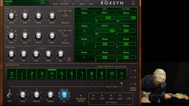 ROXSYN - iOS Guitar Synth! Amazing sounds.... смотреть онлайн
