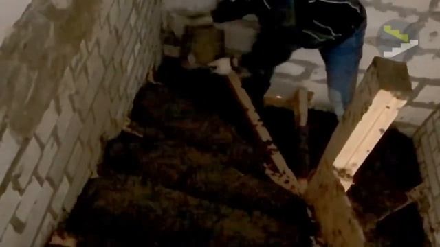 Как мы заливаем бетонную лестницу смотреть онлайн