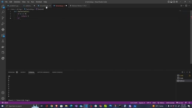 How to use PYTHON RECURSION in Python Programming Language? смотреть онлайн