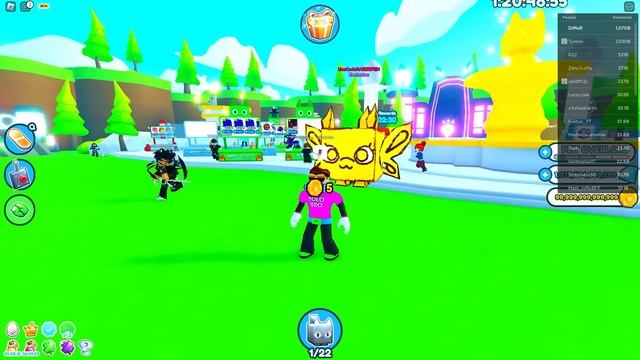 ИХ ВСЕГО 27 В МИРЕ! ЗАТРЕЙДИЛ GOLD HUGE DOODLE FAIRY В PET SIMULATOR X В РОБЛОКС?! ROBLOX смотреть онлайн