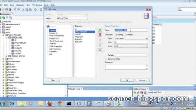 SOA Suite Tutorial 1 part 14 - Cont with new table in SQL Developer + manage data смотреть онлайн