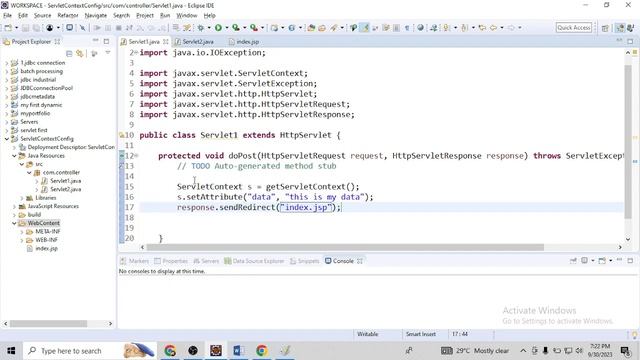 Adv Java || Servlet Context & Servlet Config смотреть онлайн