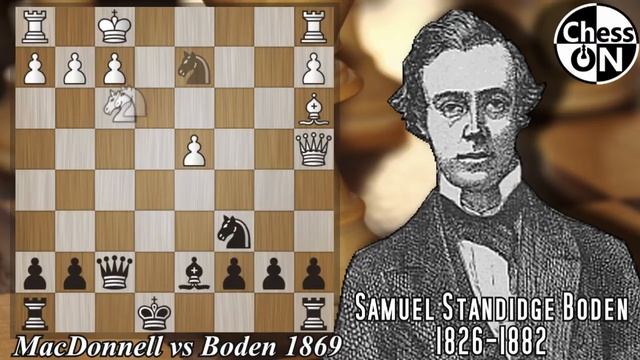 Game Of The Day! MacDonnell Vs Boden 1869