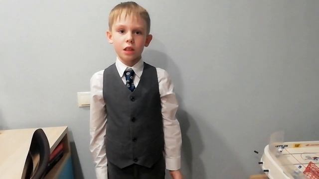 Кортюков Максим, 7 лет, А. Фет, Мама! Глянь-ка из окошка смотреть онлайн