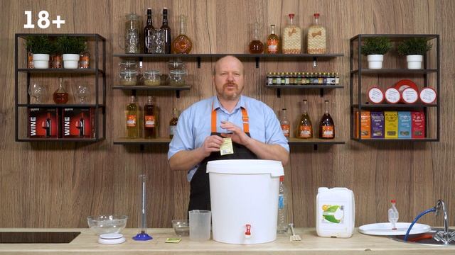 Полусладкий сидр из концентрата грушевого сока