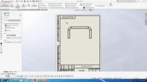 Групповой чертеж детали  Solidworks