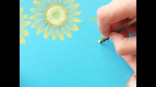 Кисточка из кошачей шерсти - традиции украинской народной росписи. I paint with a cat hair brush. смотреть онлайн