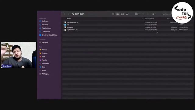 [Hindi] Python Bootcamp - File Auto Dispenser Project смотреть онлайн