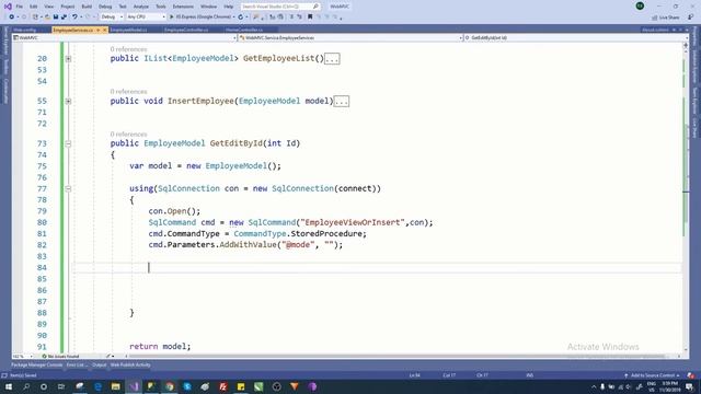 Crud Operation in ASP.NET MVC, ADO.Net, MS SQL using Visual Studio 2019 смотреть онлайн