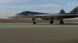 Эксклюзивные кадры Первого канала из кабины пилота лучшего военного самолета в мире