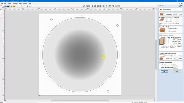 Design a 3D Serving Dish in Vectric VCarve and Aspire смотреть онлайн