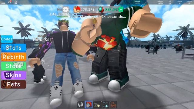 МОЕГО УЧЕНИКА-НУБИКА УБИЛИ ! ДЕРЗКИЕ КАЧКИ! СИМУЛЯТОР КАЧКА РОБЛОКС! Simulator ROBLOX смотреть онлайн