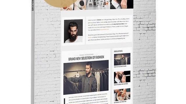 Brixton - A Responsive WordPress Blog Theme Free Download смотреть онлайн