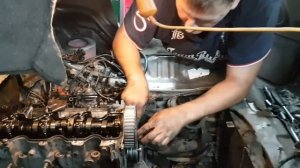 Застучал дизель Town Ace вытащили мотор, жесть