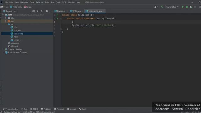 Java simple code and complex code with a review of ATM code смотреть онлайн