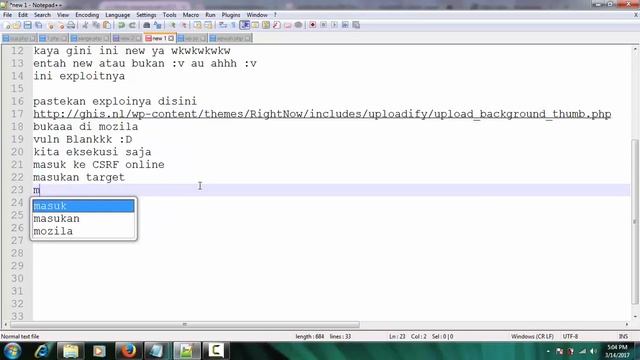 Tutorial Deface With exploit wordpress themes Thisway , Rightnow, Ghost , Shell Upload 2017 смотреть онлайн