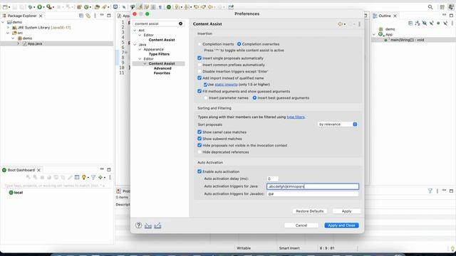 #2 Productive Feature for Auto Code suggestion in Eclipse or STS IDE | Auto Code Suggestion Feature смотреть онлайн
