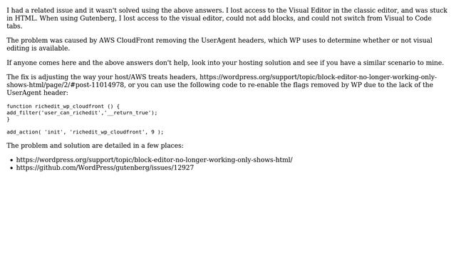 Wordpress: Visual Editor Missing, Server-Side Problem, How Would You Debug It? (4 Solutions!!) смотреть онлайн