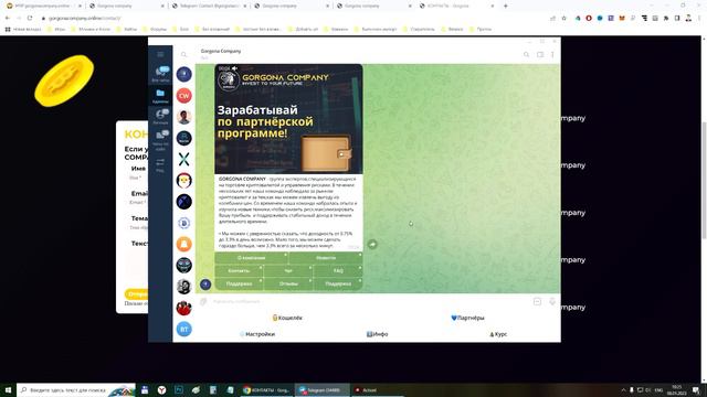 ОБЗОР GORGONACOMPANY.ONLINE - НОВЫЙ ИНВЕСТИЦИОННЫЙ ПРОЕКТ! СТРАХОВКА 200$ смотреть онлайн