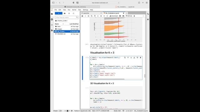 Introduction to machine learning: Python demo смотреть онлайн