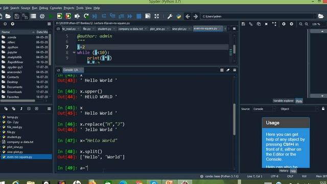Python string methods by Dr. M. Arthi смотреть онлайн