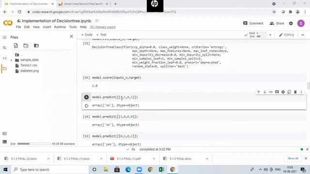 Implementation of Decision Tree algorithm in Python смотреть онлайн