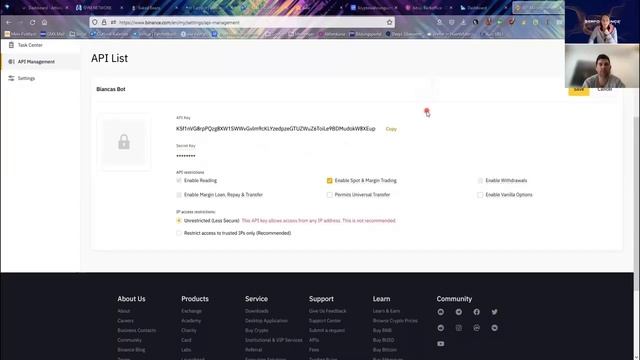 Eazybot Profit: Eazybot Und Binance Verknüpfen
