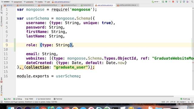 6 10 implementing user roles in a MEAN app graduate webdev summer 1 2017 смотреть онлайн
