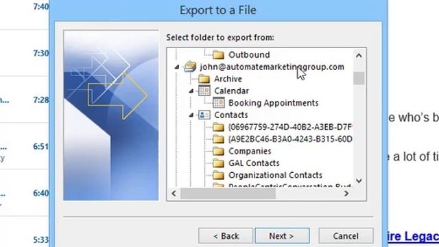 Export Outlooks Contacts to Excel смотреть онлайн