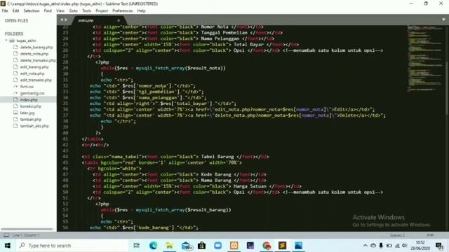 Database | PHP-HTML Based Information System | CRUD | Web-based Store Cashier смотреть онлайн