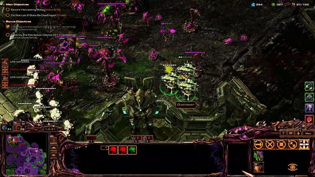 SC2 Co-Op Mist Opportunities ▏ "Kill Bot Wars" Zagara GamePlay [Prestige : Scourge Queen] смотреть онлайн