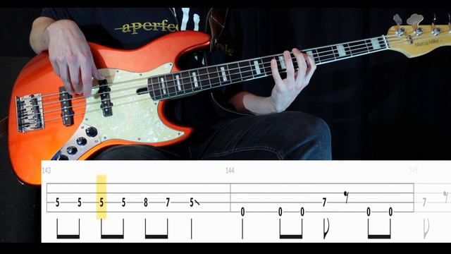 2 Minutes to Midnight (Iron Maiden) - Bass Cover (With Tabs) by Leo Düzey смотреть онлайн