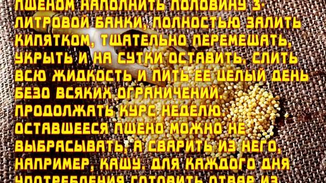 СТАРИННЫЙ РЕЦЕПТ ЛЕЧЕНИЕ ПОЧЕК ПШЕНОМ смотреть онлайн