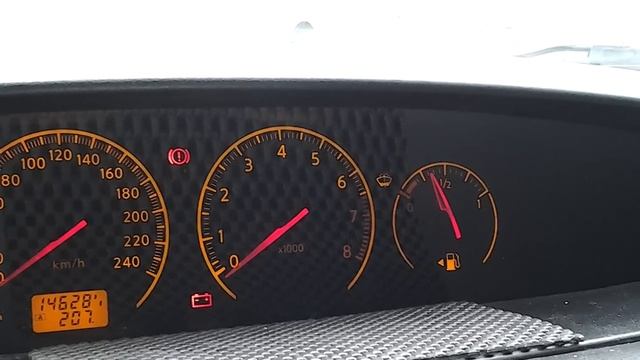 Nissan Primera p12. Снятие ошибки смотреть онлайн