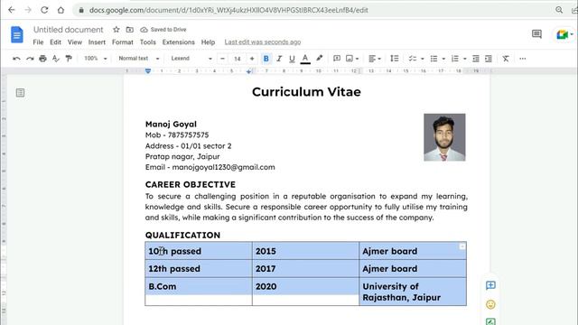 Make a resume in google docs. How to create resume in google docs. Make a curriculum vitae. смотреть онлайн