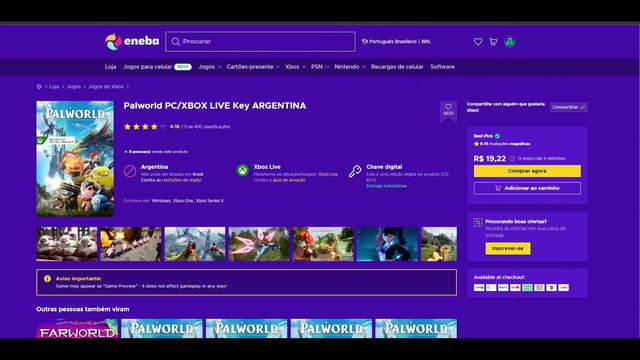 Promoções Xbox no site Eneba 23/03! SabaNeba na área! Só jogo delicinha! 😼🦎 смотреть онлайн
