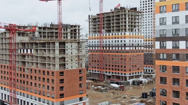 Дмитровский парк. Ход строительства. Октябрь | ПИК смотреть онлайн