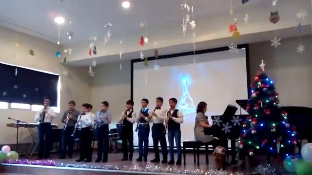 Ансамбль Кларнетистов - Jingle Bells. смотреть онлайн