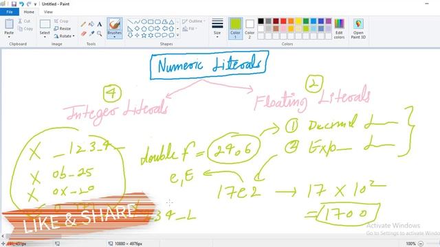 Floating Point Literals Values in Java | Numeric Literals | Hindi | #05 (Part - 4) смотреть онлайн