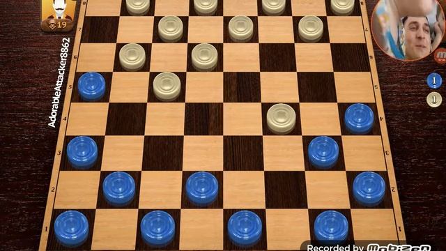 шашки.игра в шашки Богдан выиграл. смотреть онлайн