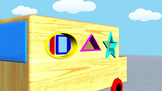 Учим Формы и цвета с машинкой #мультфильмы #обучение #длямалышей смотреть онлайн