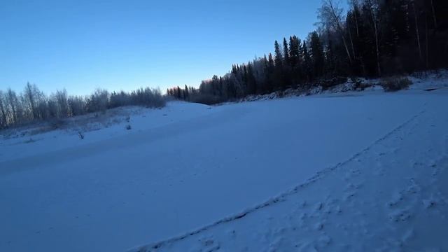 Ночёвка в избушке. Охота в сильный мороз на косачей. 5 серия. смотреть онлайн