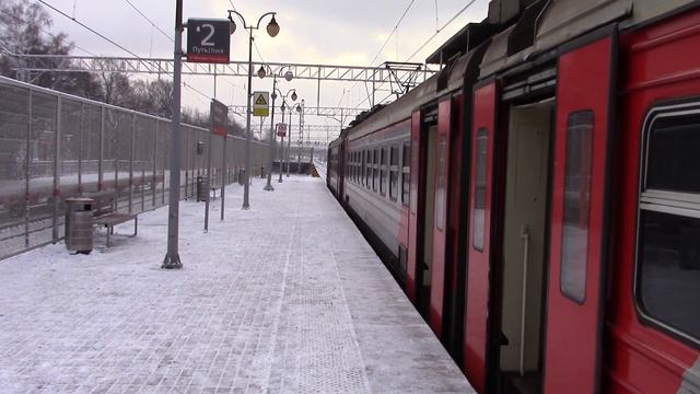 ЭД4М-0437, платформа Маленковская смотреть онлайн