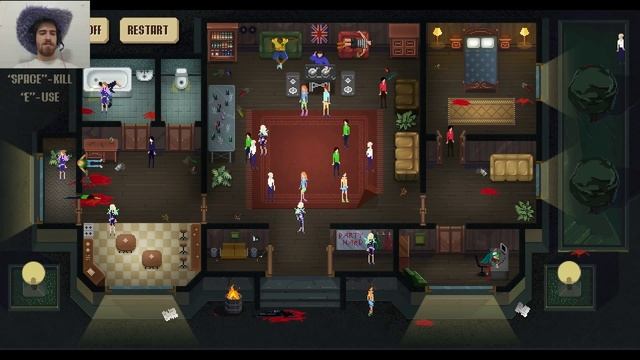 LET'S BE A MURDERER! | Party Hard - Flash Game смотреть онлайн